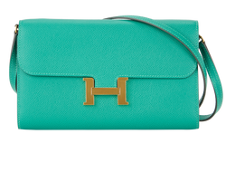 Constance To Go Wallet 20 In Epsom Vert Jade, U (2022) , B/S, 3*